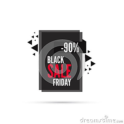 Black Friday sale. Vector Illustration