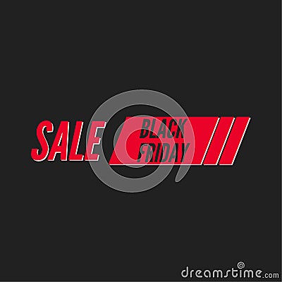 Black Friday sale. Vector Illustration