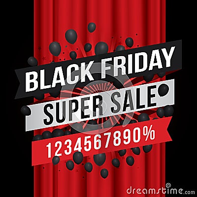 Black Friday Vector Illustration