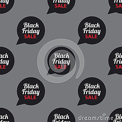 Black friday sale wallpaper Vector Illustration