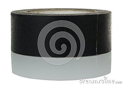 Isolated Gaffer Tape Stock Photo