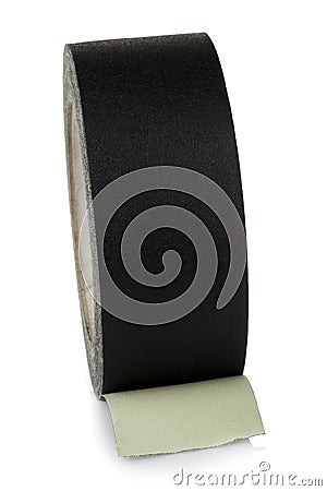 Isolated Gaffer Tape Stock Photo