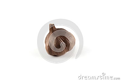 Black garlic close up Stock Photo