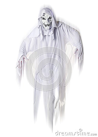 Black Ghost isolated Stock Photo