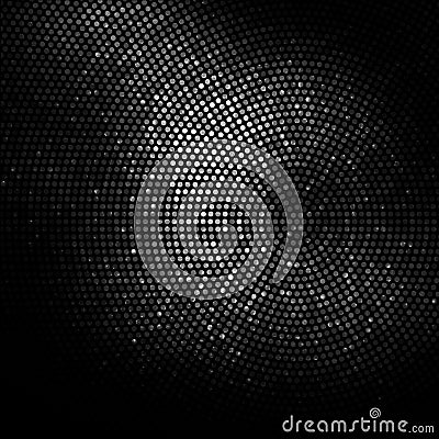 Black glitter abstract grunge background Vector Illustration