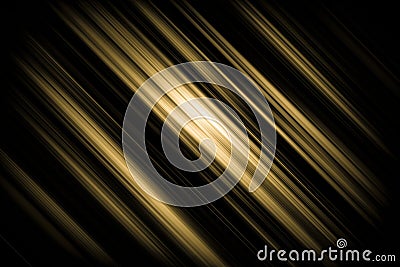 Black gold background with darker surface has a soft gradation with light technology diagonal gray and white lines beautiful. Stock Photo