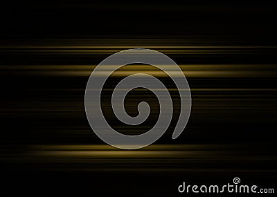 Black gold background with darker surface has a soft gradation with light technology. Stock Photo