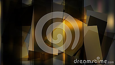 Black and Gold Background Vector Image Stock Photo