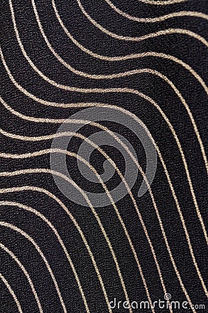 Black and gold fabric Stock Photo