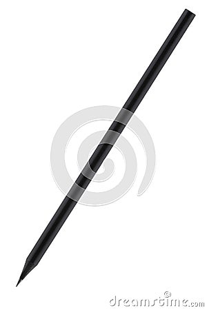 Black graphite pencil Stock Photo