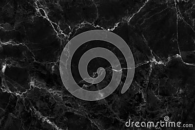 Black gray marble texture background with high resolution, counter top view of natural tiles stone in seamless glitter pattern Stock Photo