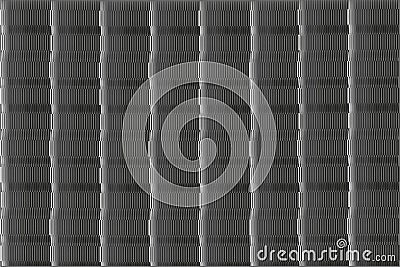 Black grid Texture with Parallel Lines and Minimal Design Patterns Stock Photo