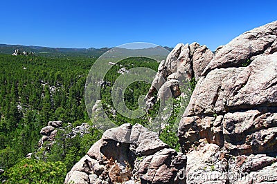 Black Hills National Forest Stock Photo