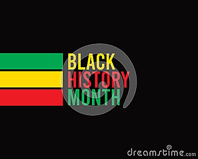 Black History Month Stock Photo