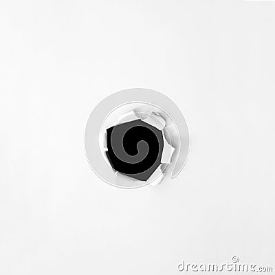 Black hole Stock Photo