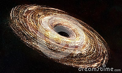 Black hole Stock Photo