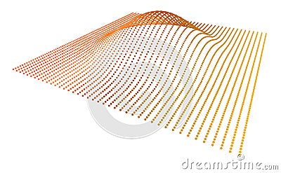 Black hole anomaly distorting space. Particle flux denoting smoothness of function. The synthesis of new energy Stock Photo