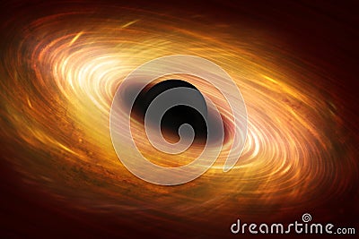 Black hole Stock Photo