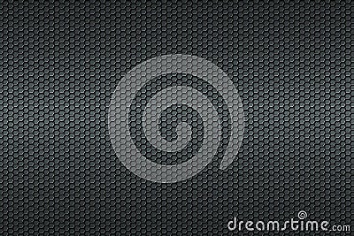 Black honeycomb Carbon fiber background Stock Photo