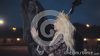 Beautiful Princess White Horse Stock Footage & Videos - 43 Stock Videos
