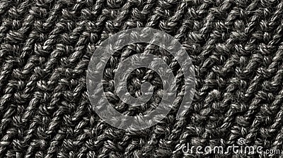 Black Knitted Background With Hasselblad 1600f Style - Detailed Crowd Scenes Stock Photo