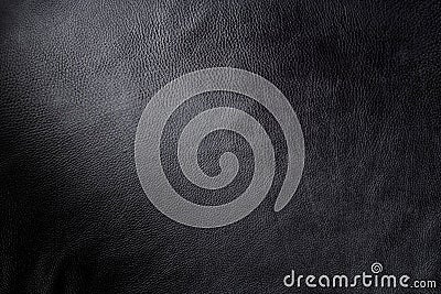 Black leather background Stock Photo