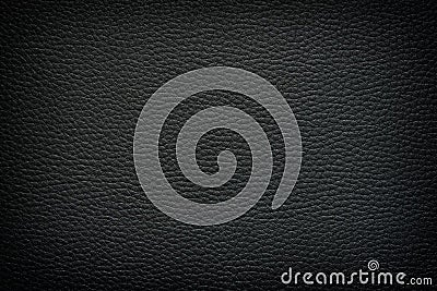 Black leather background Stock Photo