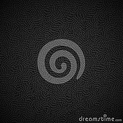 Black leather texture Vector Illustration