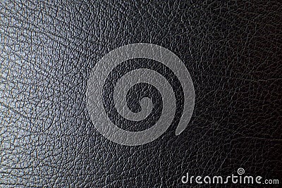 black leather texture and background Stock Photo