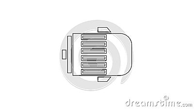 Alternator icon animation stock footage. Video of electric - 217976996