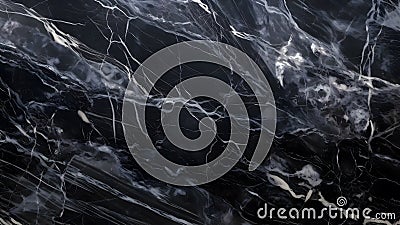 Black marble natural pattern for background Stock Photo