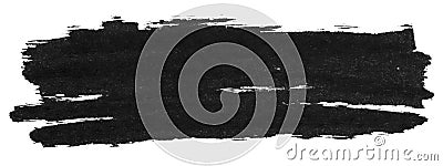 Black marker paint texture Stock Photo