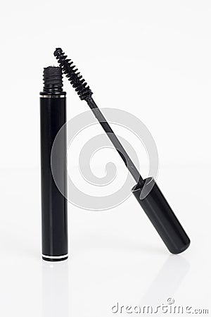 Black mascara Stock Photo