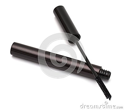 Black mascara Stock Photo