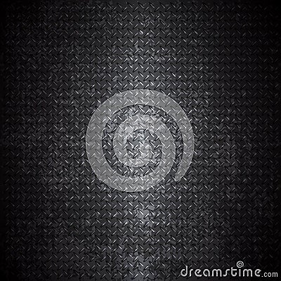 Black metal grunge abstract background Vector Illustration