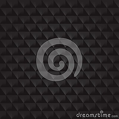 Black metallic background. Vector Illustration