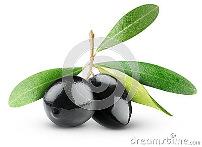 Black olives Stock Photo