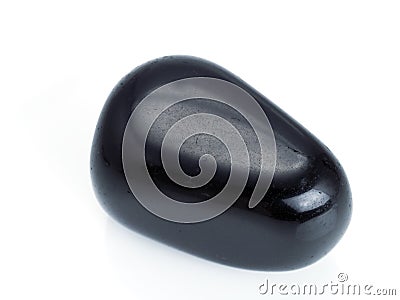 Black onyx. Stock Photo