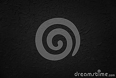 Black paint background, grey vintage texture Stock Photo