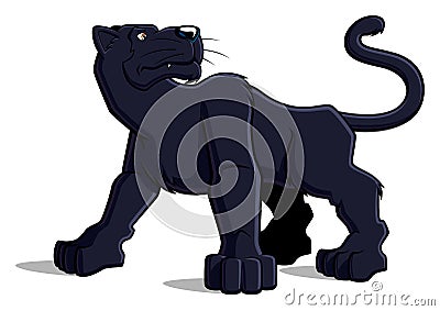 Black panther Vector Illustration