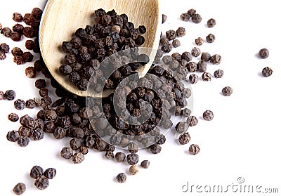 Black pepper Stock Photo