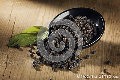 Black pepper Stock Photo