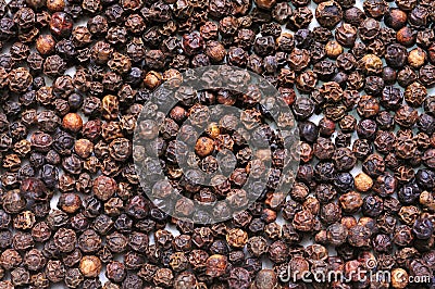 Black pepper texture Stock Photo