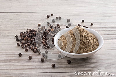 Black pepper Stock Photo