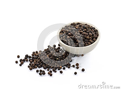 Black peppercorn Stock Photo