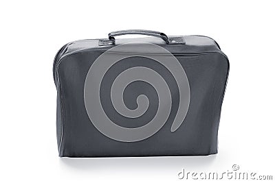 Black portfolio case Stock Photo