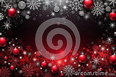 Black red burgundy abstract background with space for design. Color gradient. Template. Empty. Christmas, New Year Stock Photo