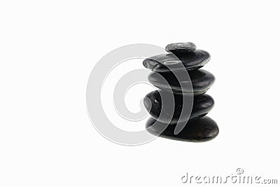 Black rocks Stock Photo