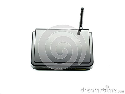 Black router Stock Photo