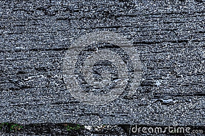 Black rustic wood texture and cracks on the surface as background Stock Photo